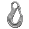 RCA eye sling hook with latch AISI 316 (Grade 6)