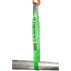 Re-line™ R1 r-PET lifting slings with reinforced eyes