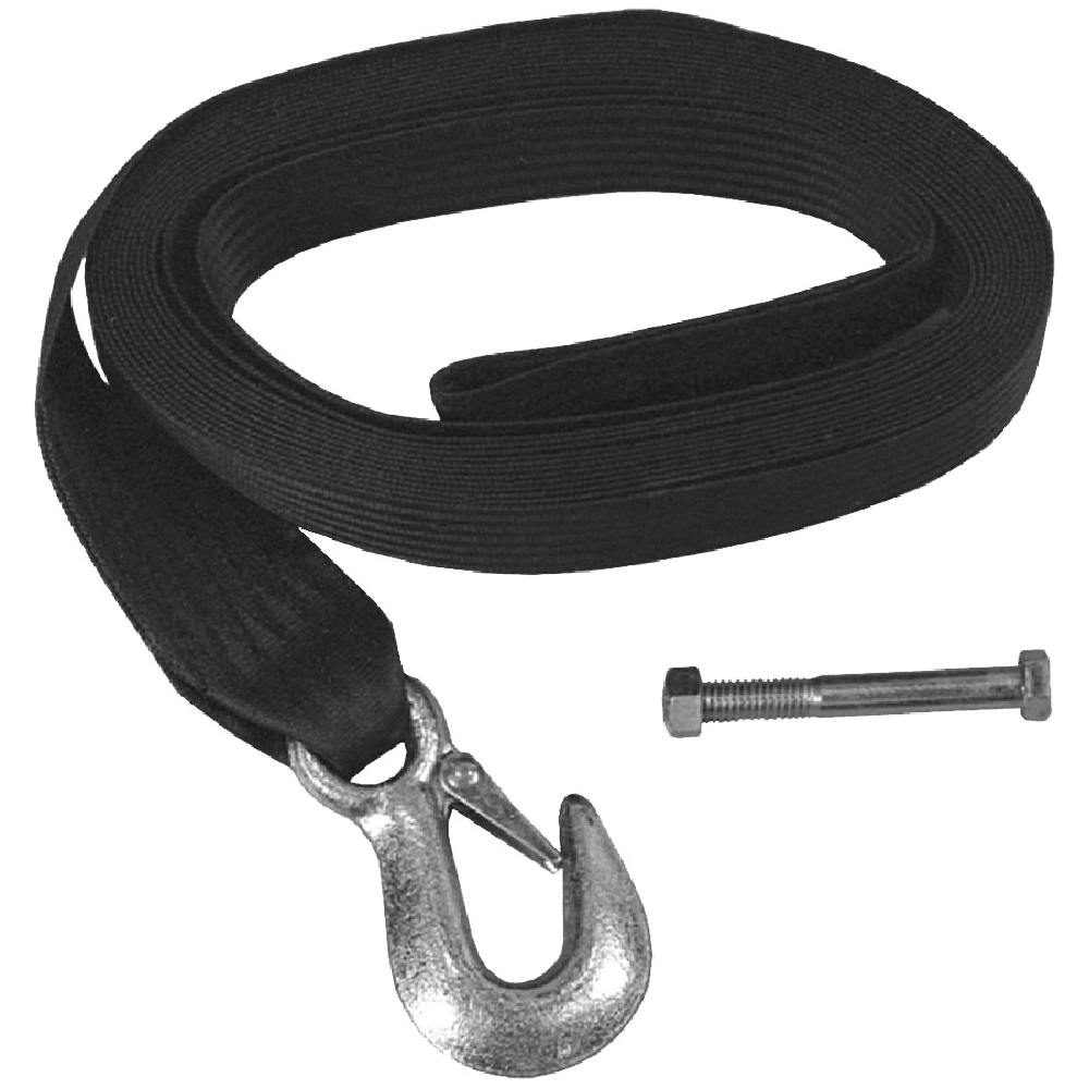 Winch sling belt set